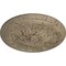 Ekena Millwork Vienna Ceiling Medallion (Fits Canopies up to 3 1/4"), 16 7/8"OD x 5/8"P, Gobi Desert Crackle CM17VIGDC - alternate 2